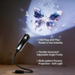 Veilleuse projecteur lune et galaxie USB