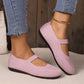 🌸🦢 OFFRE LIMITÉE 50% DE RÉDUCTION! Élégantes Ballerines en Tricot – Tige Respirante, Doublure Douce, Modèle Enfilage Facile – Mignonnes et Polyvalentes avec Robes, Jeans ou Shorts – Votre Nouvelle Préférée pour les Jours Chauds ☀️👗🧺