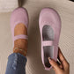 🌸🦢 OFFRE LIMITÉE 50% DE RÉDUCTION! Élégantes Ballerines en Tricot – Tige Respirante, Doublure Douce, Modèle Enfilage Facile – Mignonnes et Polyvalentes avec Robes, Jeans ou Shorts – Votre Nouvelle Préférée pour les Jours Chauds ☀️👗🧺