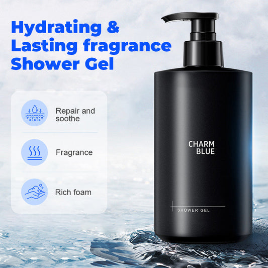 Gel douche hydratant à parfum longue durée