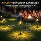 4PCS - Lampes solaires de jardin pour allées extérieures