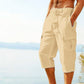 ⏰ -50% – Pour une durée limitée !👖Pantalon capri cargo en lin mélangé pour homme🌬️ Léger, respirant et conçu pour le confort