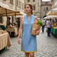 💃✨ Robe ample sans manches à col en V pour femme - Décontractée, flatteuse et naturellement élégante