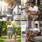 🏖️👕 Ensemble de sport d'été pour homme, color-block – T-shirt athlétique respirant et short à cordon de serrage, tenue 2 pièces