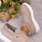 Chaussures de marche femme en filet respirant, à enfiler