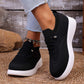 Chaussures de marche femme en filet respirant, à enfiler
