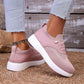 Chaussures de marche femme en filet respirant, à enfiler