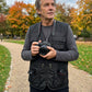 Gilet de pêche homme multi-poches pour plein air