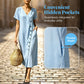 ☀️ Le best-seller de l'été 2026 est arrivé ! Robe midi boutonnée en tissu mélangé pour femme