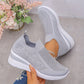 🚚 Réapprovisionnement – dépêchez-vous ! Chaussures de marche en tricot respirant pour femmes