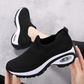👑 Le must-have de la saison ! Chaussures de loisirs orthopédiques pour femmes, avec tige en maille tricotée et tige courte
