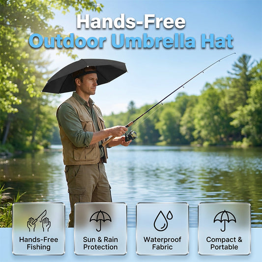 🔥 Offre à durée limitée – Jusqu'à 50 % de réduction 💫 Chapeau-parapluie pliable et léger pour le soleil et la pluie