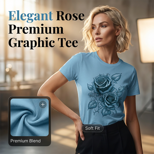 ⭐ Plus de 5.000 avis positifs ! T-shirt élégant pour femme à imprimé floral
