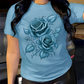 ⭐ Plus de 5.000 avis positifs ! T-shirt élégant pour femme à imprimé floral