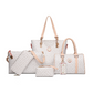 Ensemble de 6 sacs à main femme, motif osseux tendance