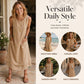 👗☀️Robe d'été sans manches à volants pour femme - Style décontracté et aérien🔥