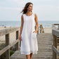 👗☀️Robe d'été sans manches à volants pour femme - Style décontracté et aérien🔥