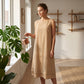👗☀️Robe d'été sans manches à volants pour femme - Style décontracté et aérien🔥