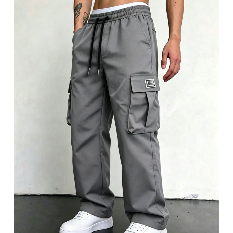 🏕️Pantalon cargo homme coupe ample – Confortable, polyvalent et multi-poches – Idéal pour le quotidien, l’extérieur et les loisirs ✨