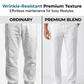 Pantalon droit décontracté pour homme