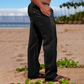 Pantalon droit décontracté pour homme
