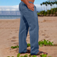 Pantalon droit décontracté pour homme