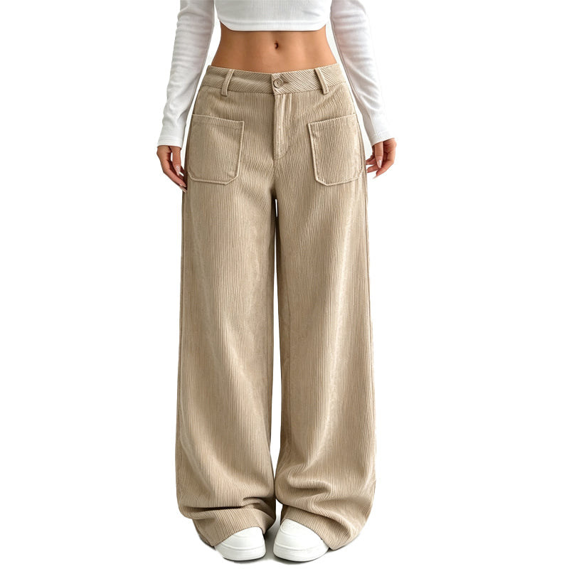 👖 Pantalon large décontracté coupe relax pour femme