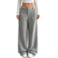 👖 Pantalon large décontracté coupe relax pour femme
