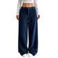 👖 Pantalon large décontracté coupe relax pour femme