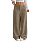 👖 Pantalon large décontracté coupe relax pour femme