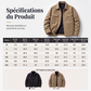 ◼️ LE RÉTRO QUI SE DÉMARQUE | Veste Homme à Damier Effet Daim -50 %
