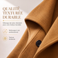 Manteau élégant pour femme à col revers et coupe ajustée