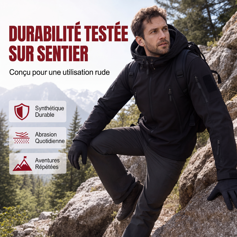 ✨ Veste pour homme coupe-vent, déperlante et isolante : prête quand la météo change — livraison gratuite 🧥
