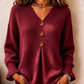 🌸 -50 % Aujourd’hui | Pull Femme en Maille à Col V