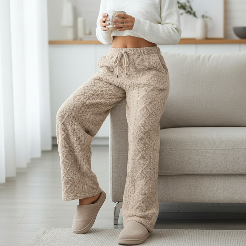 ⏳Liquidation totale⏳Pantalon épais et chaud à jambes droites