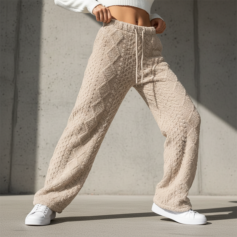 ⏳Liquidation totale⏳Pantalon épais et chaud à jambes droites