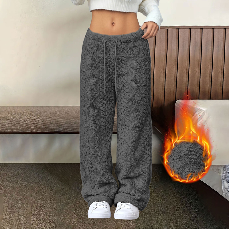 ⏳Liquidation totale⏳Pantalon épais et chaud à jambes droites