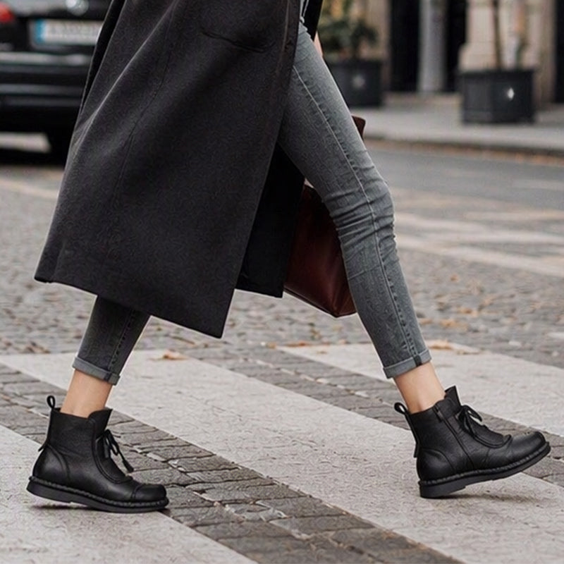Bottines cheville ethniques vintage pour femmes