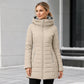 🌸 OFFRE LIMITÉE –50% ! ✨ Manteau à capuche isolé pour femme, hiver