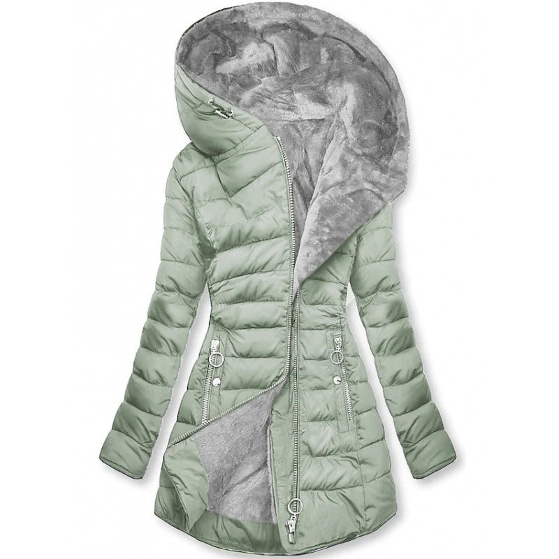 🌸 OFFRE LIMITÉE –50% ! ✨ Manteau à capuche isolé pour femme, hiver