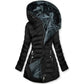 🌸 OFFRE LIMITÉE –50% ! ✨ Manteau à capuche isolé pour femme, hiver