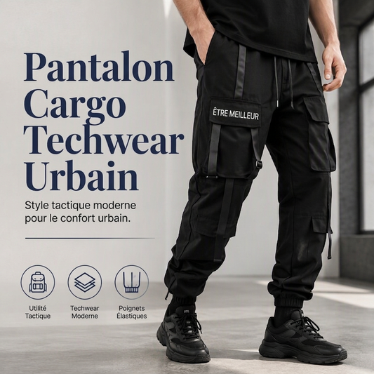 Pantalons cargo amples pour hommes