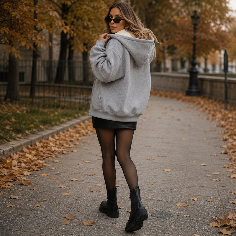 🌸 OFFRE LIMITÉE –50% ! ✨ Veste à capuche chaude d'hiver pour femme
