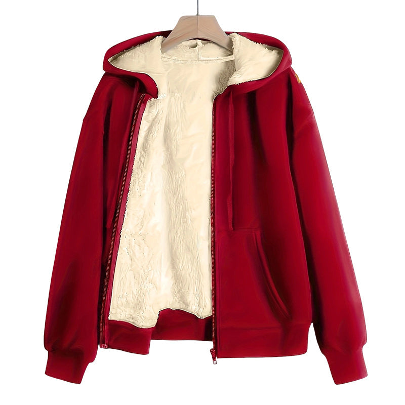 🌸 OFFRE LIMITÉE –50% ! ✨ Veste à capuche chaude d'hiver pour femme