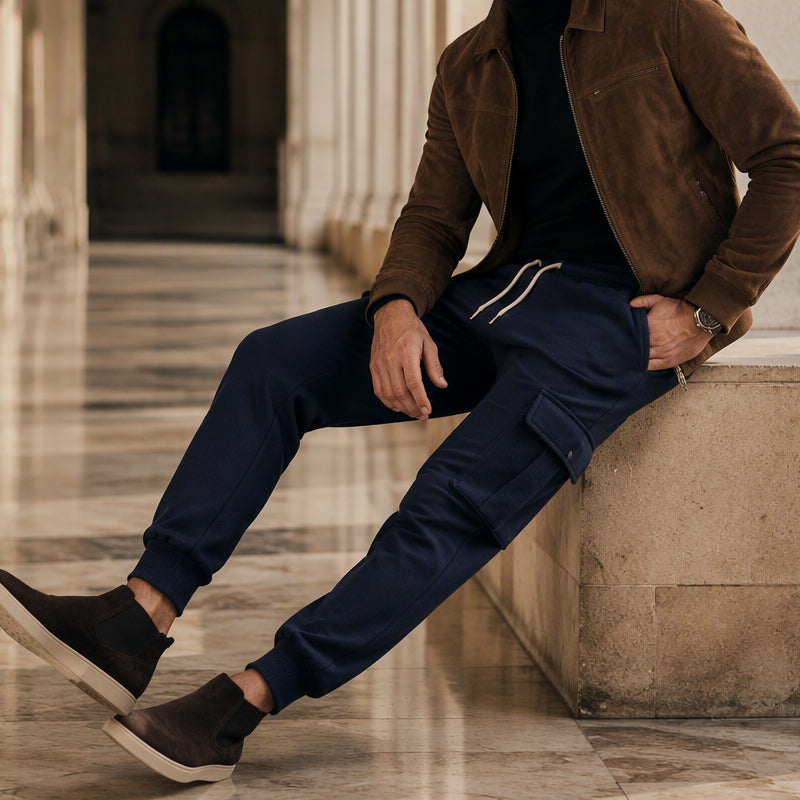 🔥 50% DE RÉDUCTION ! ✨ Joggers cargo amples pour homme avec cordon de serrage