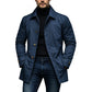 Trench imperméable mi-long pour homme