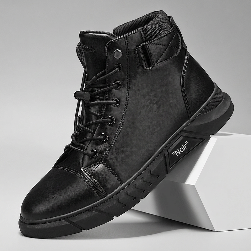 📢📢50 % DE RÉDUCTION !! ⏰Bottes de combat en cuir véritable imperméables pour hommes