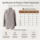 🔥 -50 % | ☁️ Sweat Demi-Zip Oversize Femme – Douceur, Chaleur & Confort