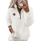 🔥 -50 % | ☁️ Sweat Demi-Zip Oversize Femme – Douceur, Chaleur & Confort