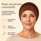 Bonnet à filet pour cheveux en maille élastique et respirant avec bande large, couvre-cheveux ajouré